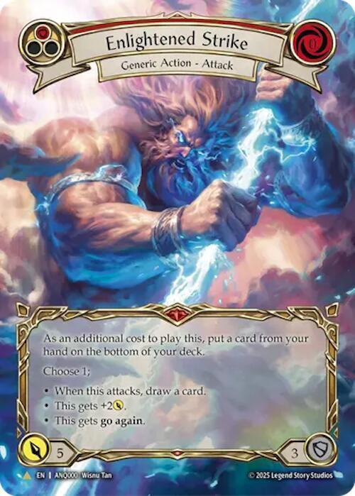Enlightened Strike Card Front