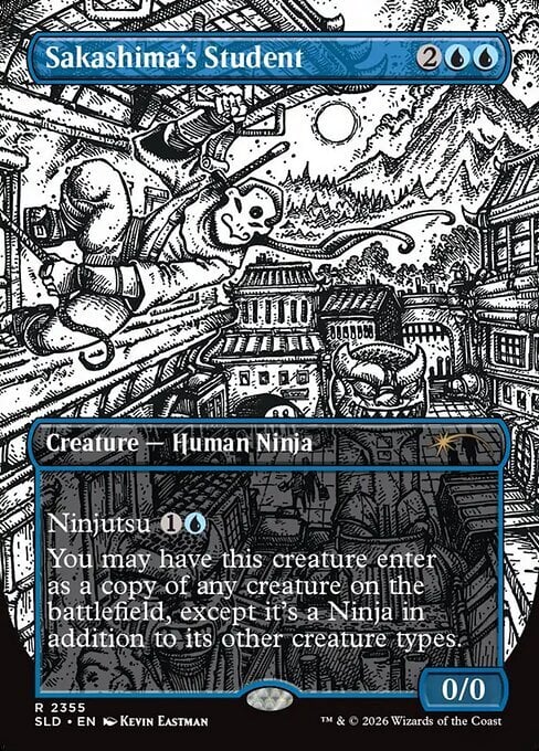 Studente di Sakashima Card Front