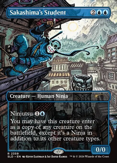 Studente di Sakashima Card Front