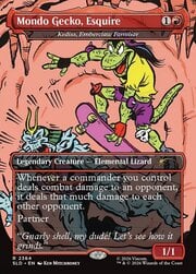 Kediss, Emberclaw Familiar · Mondo Gecko, Esquire 2364