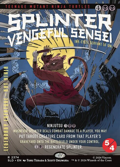 Occhi di Pece, Serva di Oni Card Front