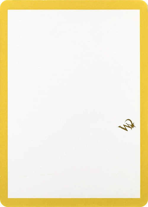 Blank Filler Card Card Front