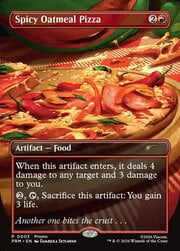 Spicy Oatmeal Pizza · Promo 003
