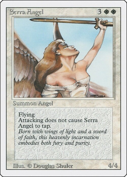 Serra Angel Card Front