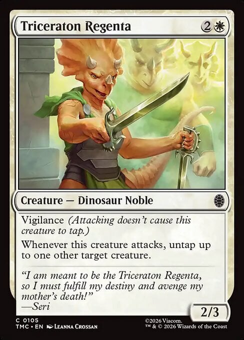 Triceraton Regenta Card Front
