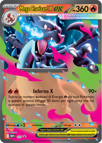 Mega Charizard X ex MEP Black Star Promos | Pokémon | CardTrader