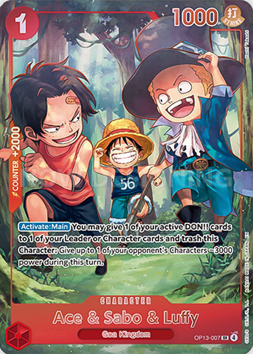 Ace & Sabo & Luffy Premium Bandai Products | One Piece | CardTrader