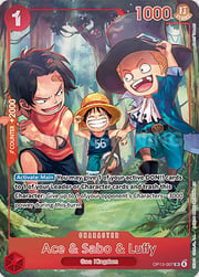 Ace & Sabo & Luffy · 3rd Anniversary Set | English Version OP13-007