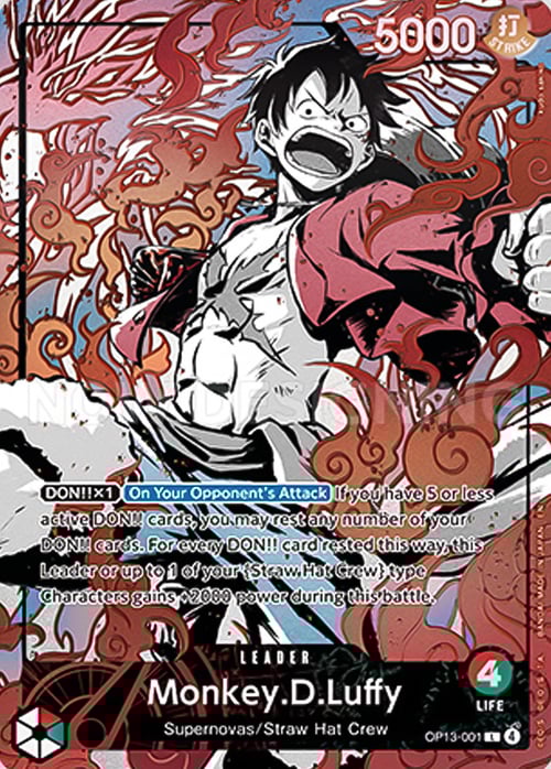 Monkey.D.Luffy Card Front