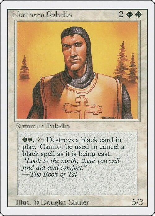 Northern Paladin Card Front