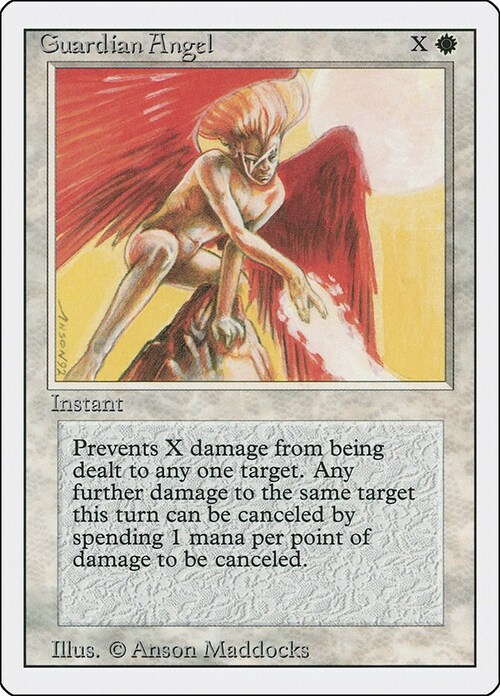 Guardian Angel Card Front
