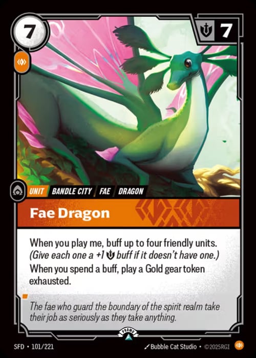 Fae Dragon Frente