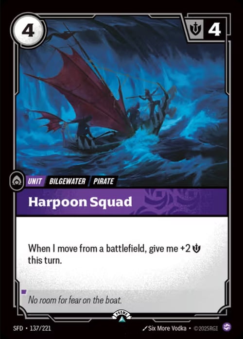 Harpoon Squad Card Front