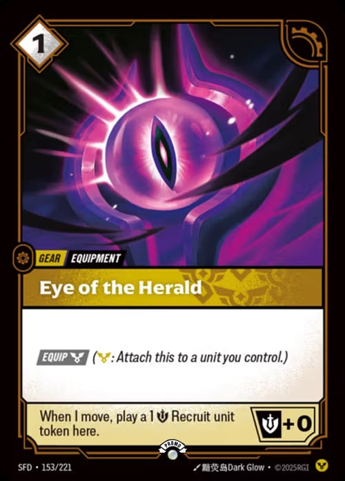 Eye of the Herald Card Front