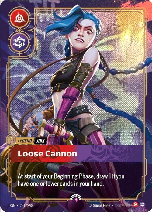 Jinx - Loose Cannon Card Front