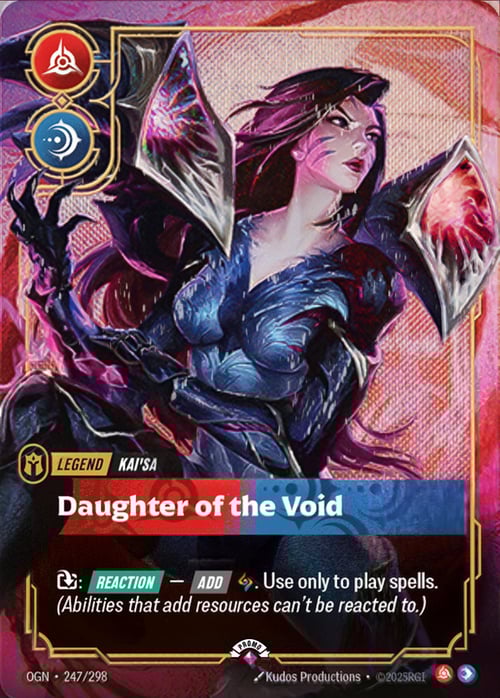 Kai'Sa, Daughter of the Void Card Front