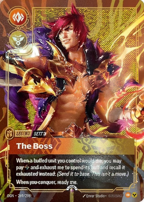 Sett, The Boss Frente