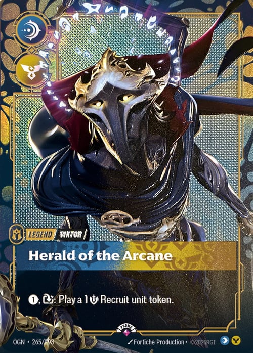 Viktor - Herald of the Arcane Card Front