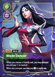 Irelia - Blade Dancer · Holographic Metal Legend | Best‑Of Prizing 195