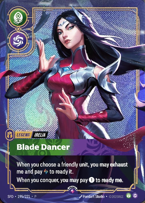 Irelia, Blade Dancer Card Front
