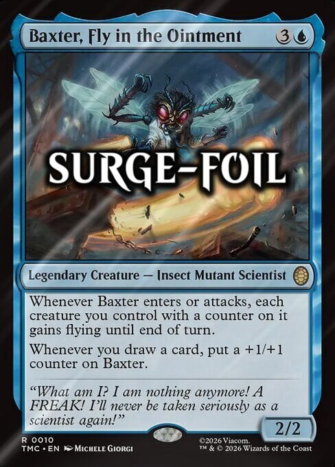 Baxter, Fly in the Ointment Card Front