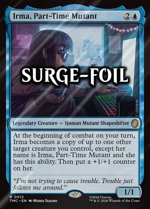 Irma, Part-Time Mutant Card Front
