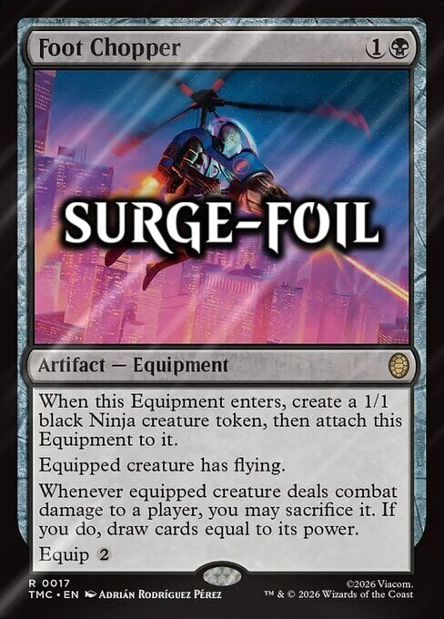 Foot Chopper Card Front