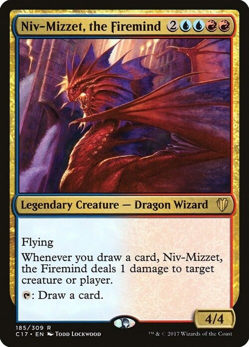 Niv-Mizzet, the Firemind Card Front