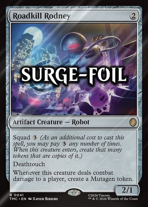 Roadkill Rodney Card Front