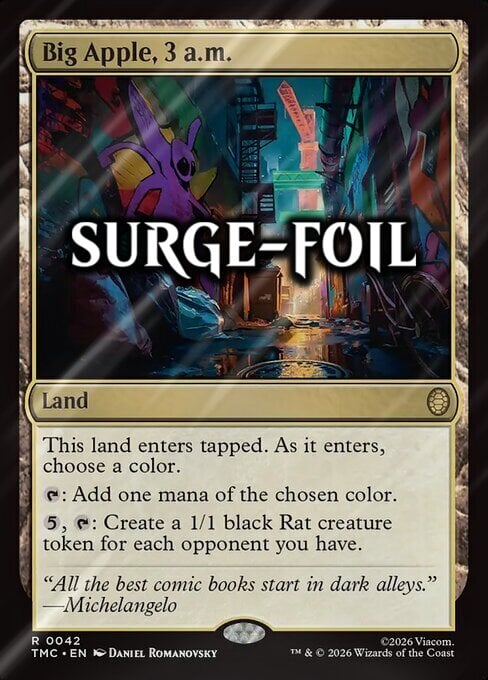 Big Apple, 3 a.m. Frente