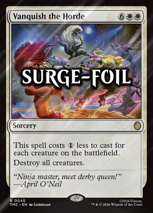 Vanquish the Horde Card Front