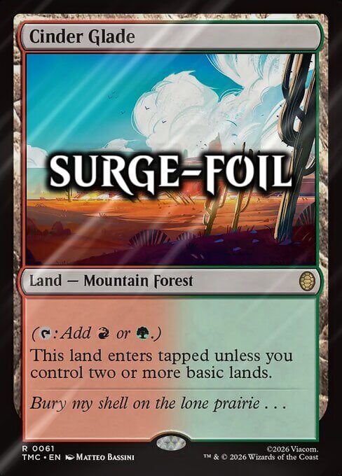 Cinder Glade Card Front