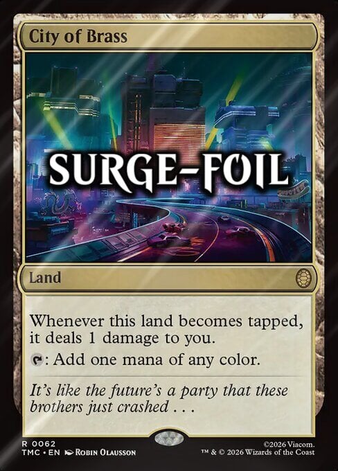 City of Brass Card Front