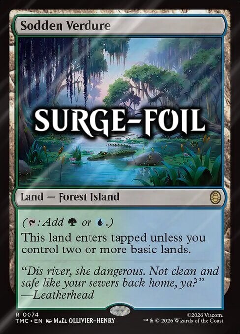 Sodden Verdure Card Front