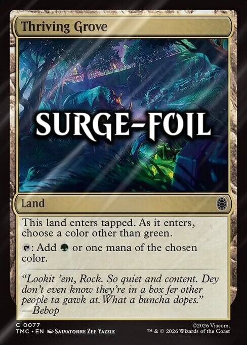 Thriving Grove Card Front