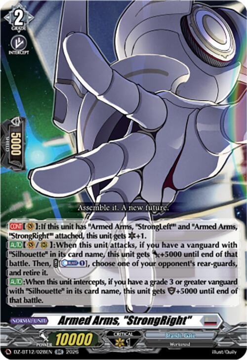 Armed Arms, "StrongRight" Frente
