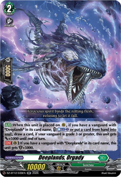 Deeplands, Orgady Frente