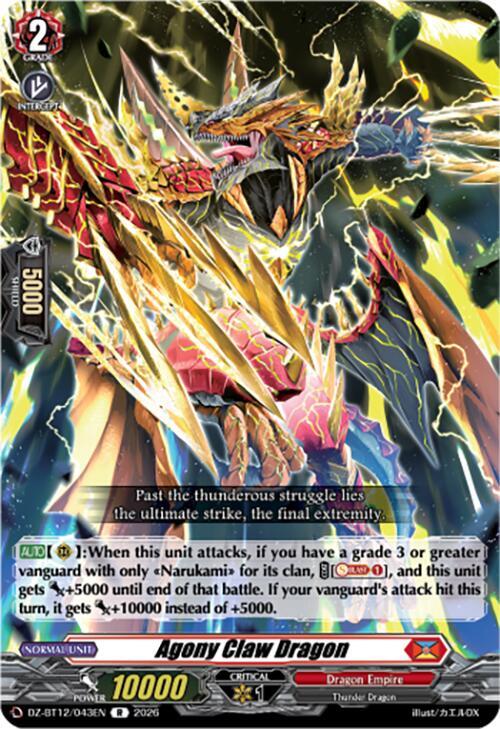 Agony Claw Dragon Frente