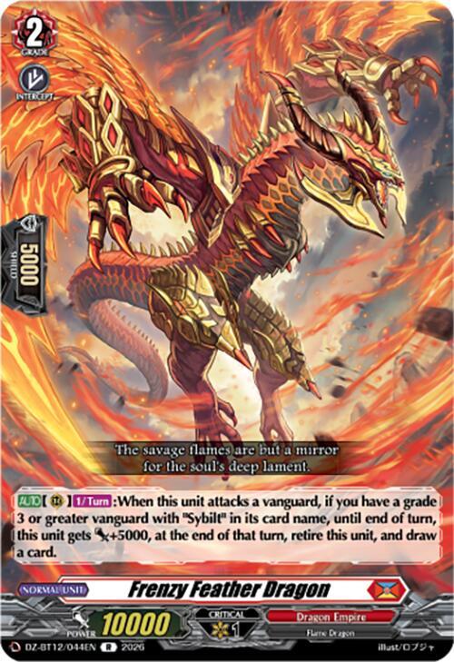 Frenzy Feather Dragon Frente