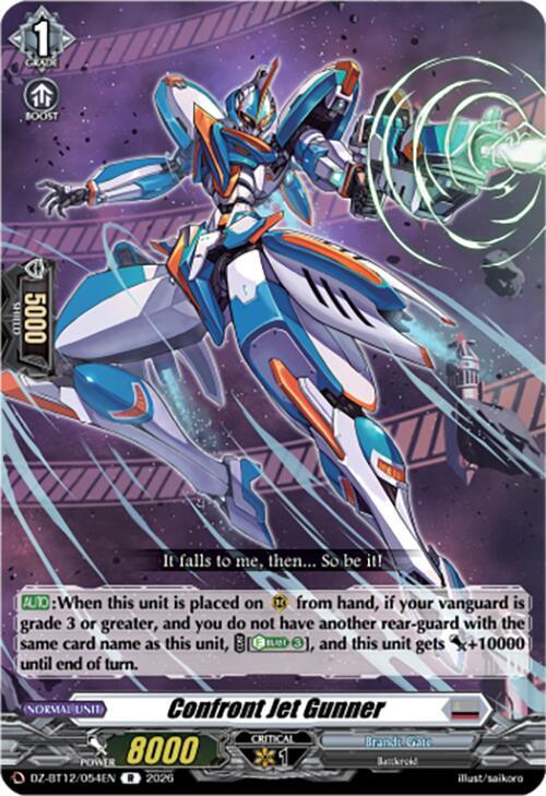 Confront Jet Gunner Frente