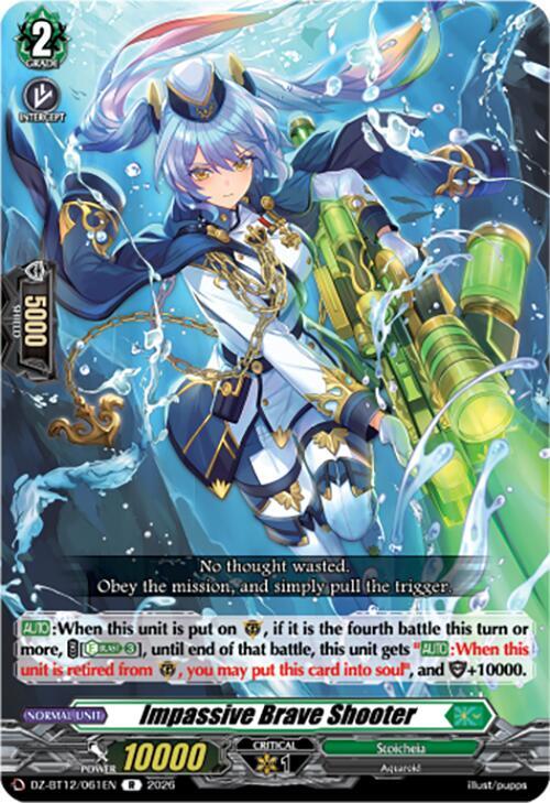 Impassive Brave Shooter Card Front