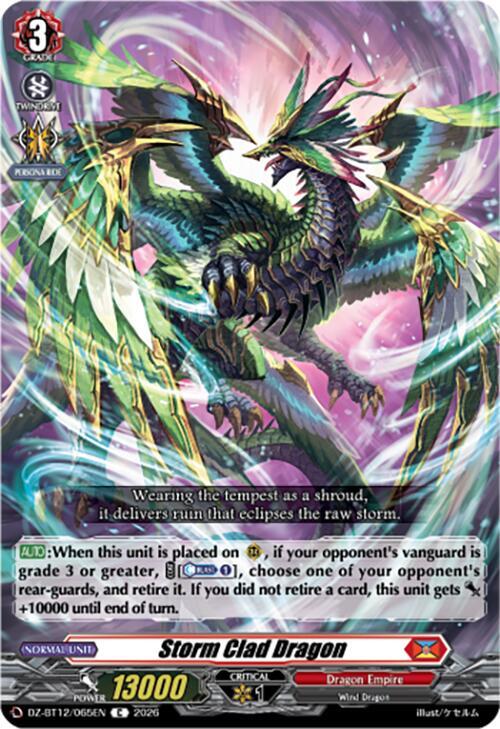 Storm Clad Dragon Frente