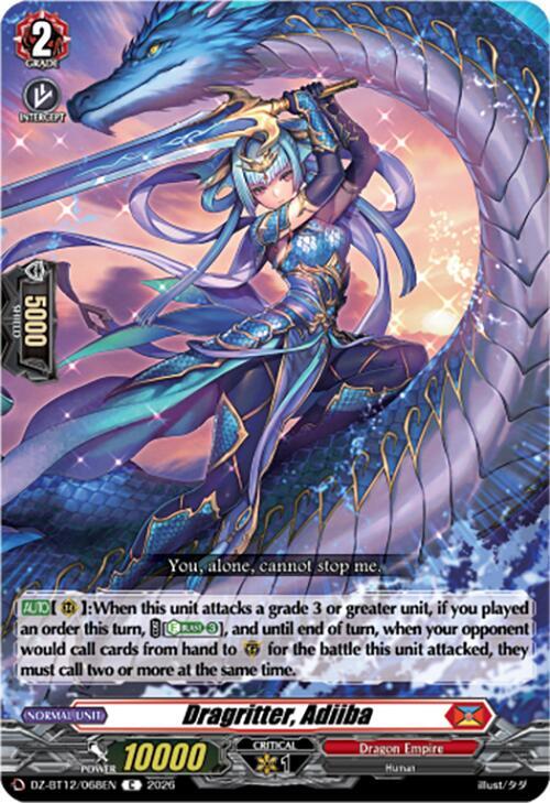 Dragritter, Adiiba Card Front