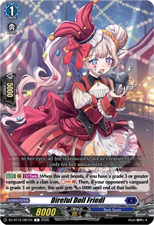 Direful Doll Friedl Card Front