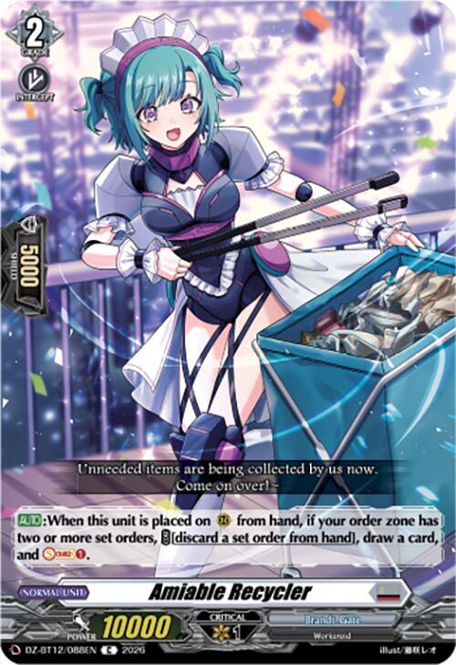 Amiable Recycler Card Front