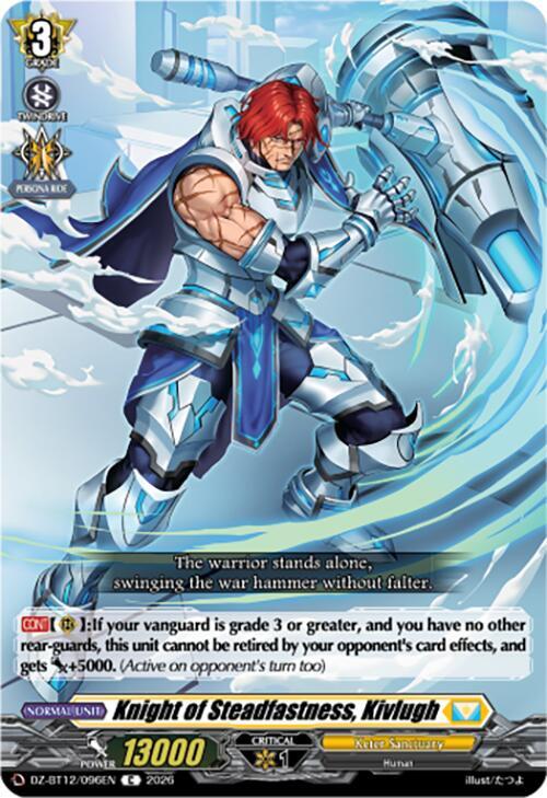 Knight of Steadfastness, Kivlugh Card Front