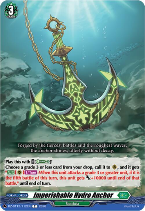 Imperishable Hydro Anchor Card Front