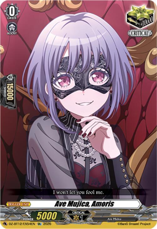 Ave Mujica, Amoris Card Front