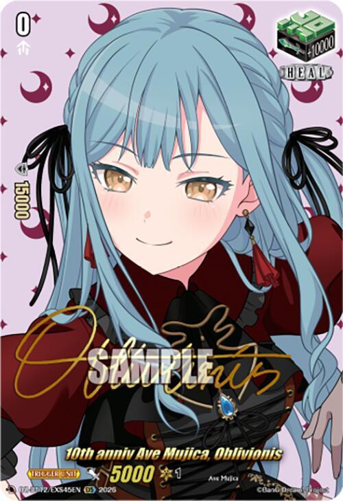 10th anniv Ave Mujica, Oblivionis Card Front