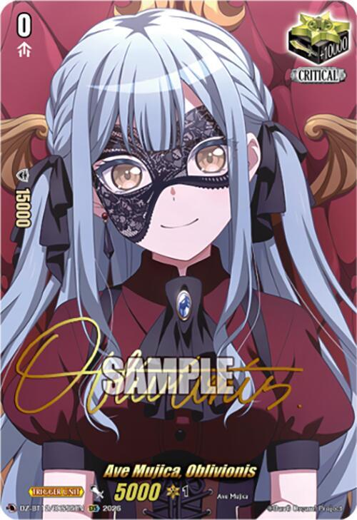 Ave Mujica, Oblivionis Card Front